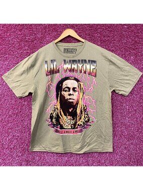 Reason Lil Wayne A Milli Lightning Brown T-Shirt Large